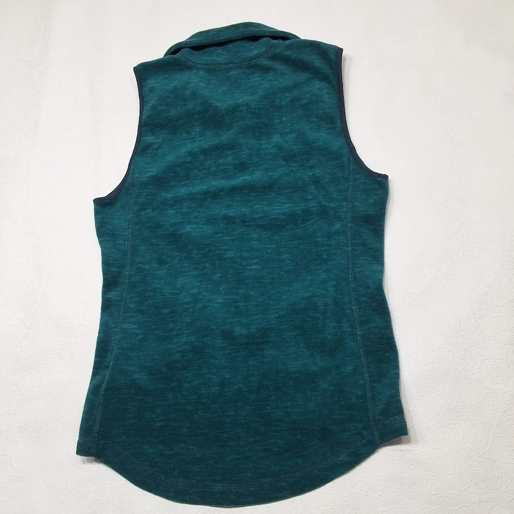 Old Navy Green Zip-up Ves Size XS - Picture 3 of 8